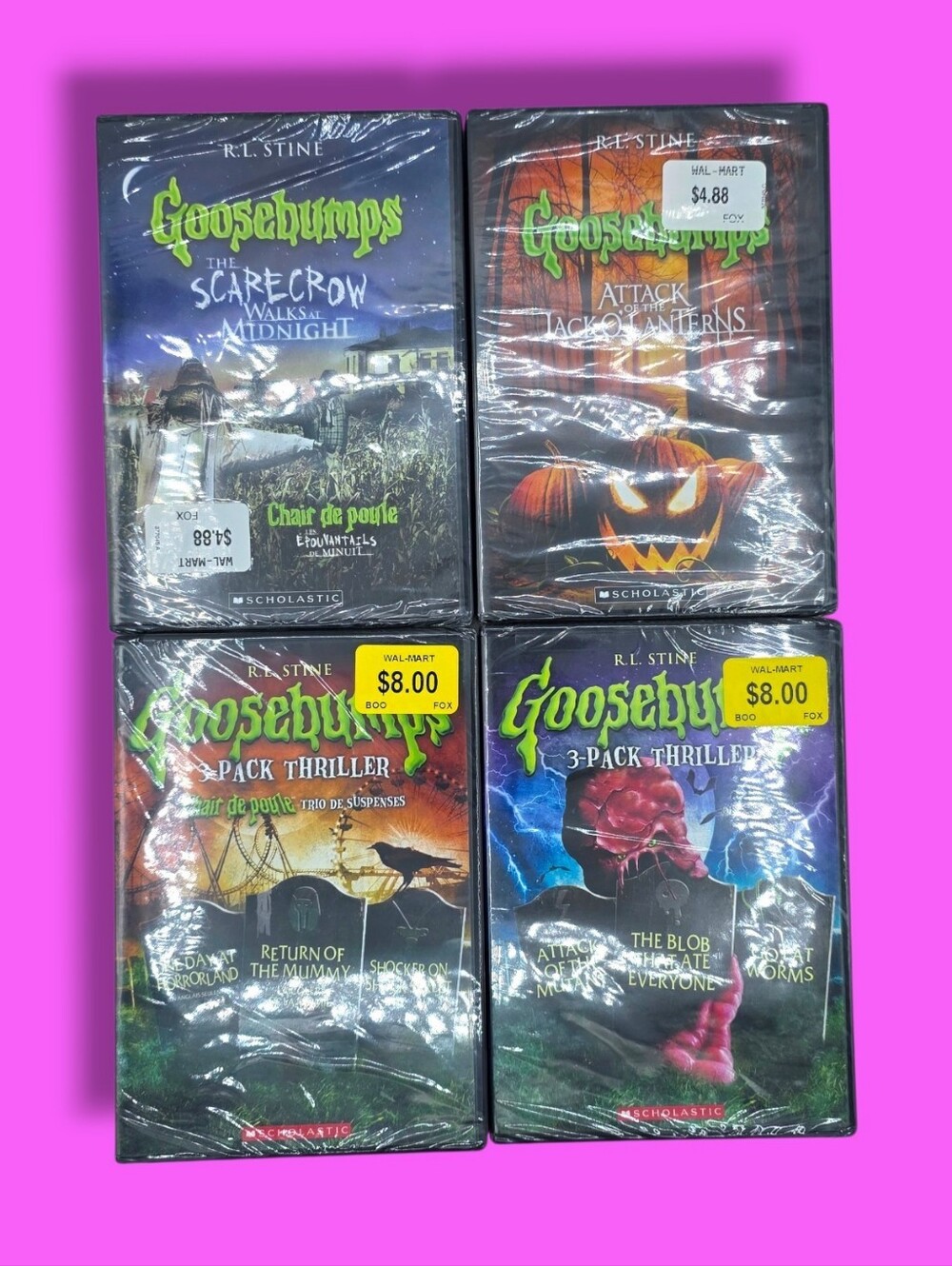 Goosebumps 3-Pack Thriller DVD Set